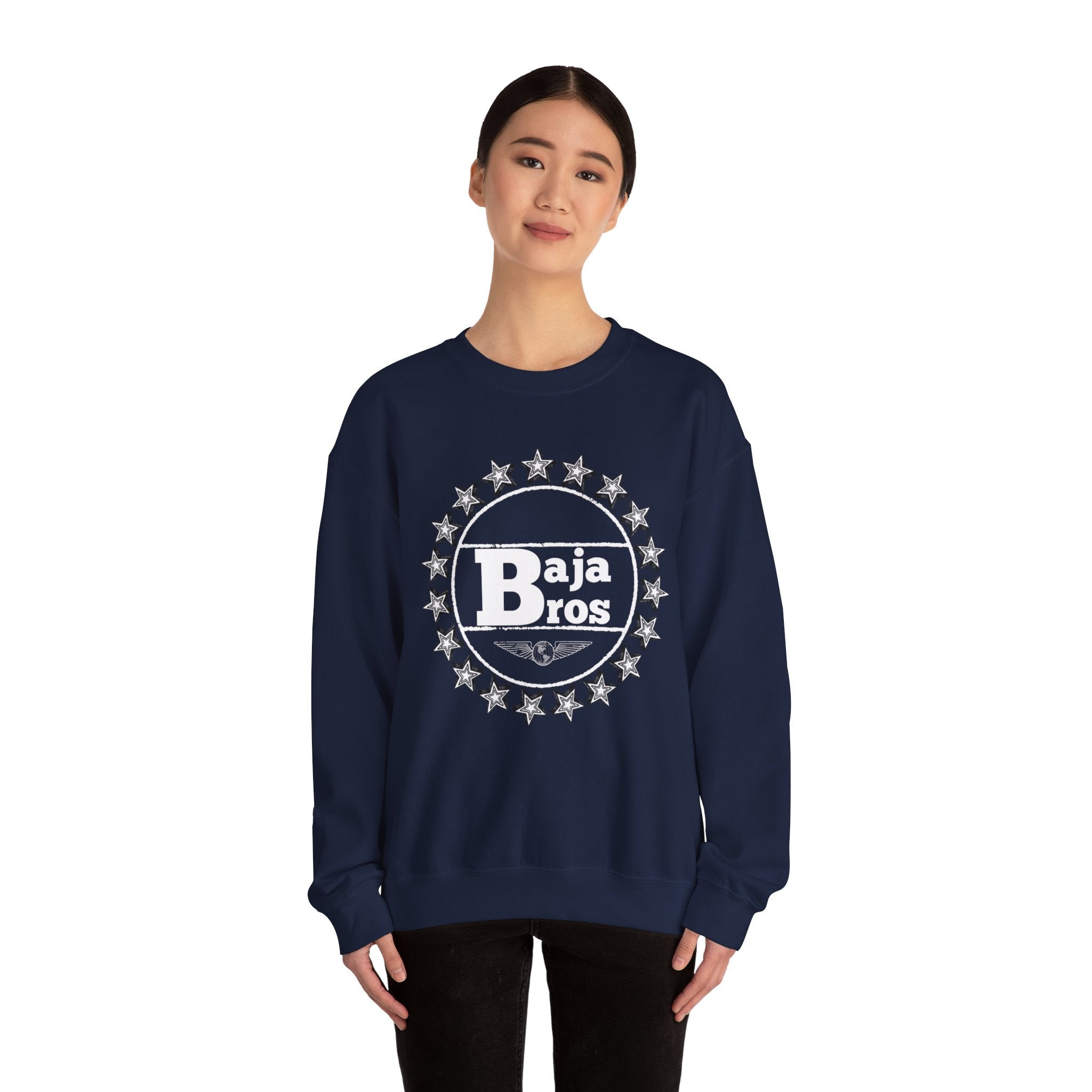 Baja Bros Sweatshirt | Unisex Crewneck, Cozy Gift, Casual Wear, Graphic Pullover, Perfect for Friends & Family