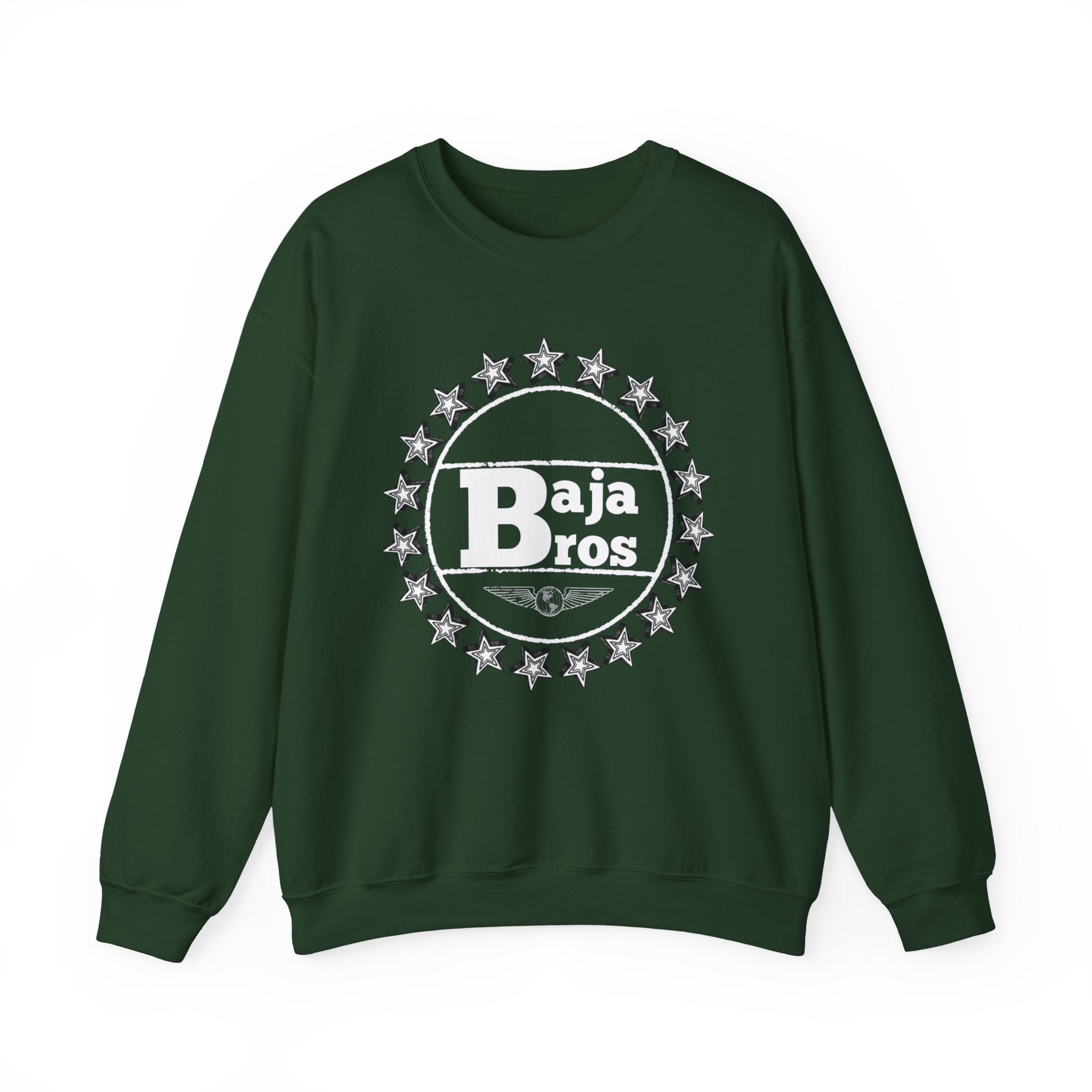 Baja Bros Sweatshirt | Unisex Crewneck, Cozy Gift, Casual Wear, Graphic Pullover, Perfect for Friends & Family