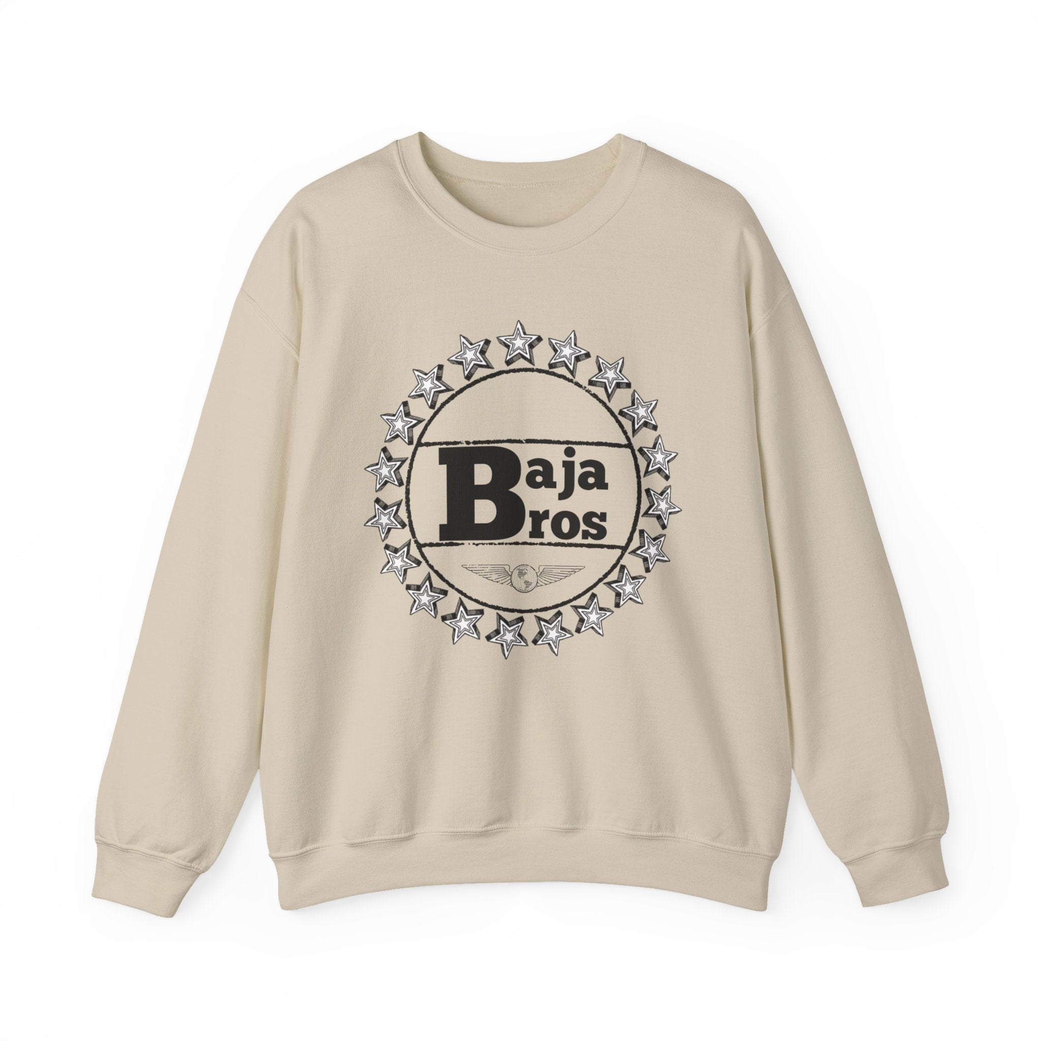 Baja Bros Sweatshirt | Unisex Crewneck, Cozy Gift, Casual Wear, Graphic Pullover, Perfect for Friends & Family