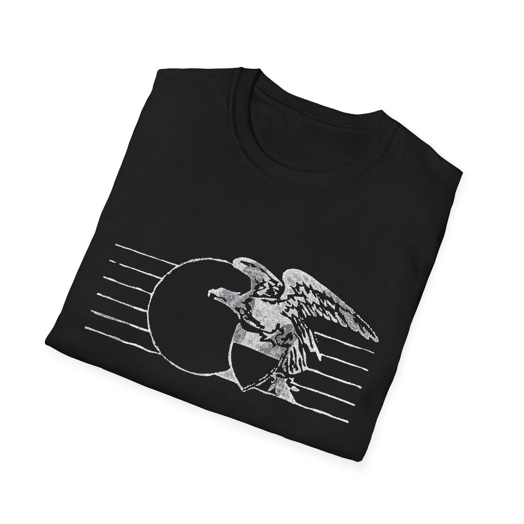 Vintage Eagle Graphic Unisex Softstyle T-Shirt, Casual Tee