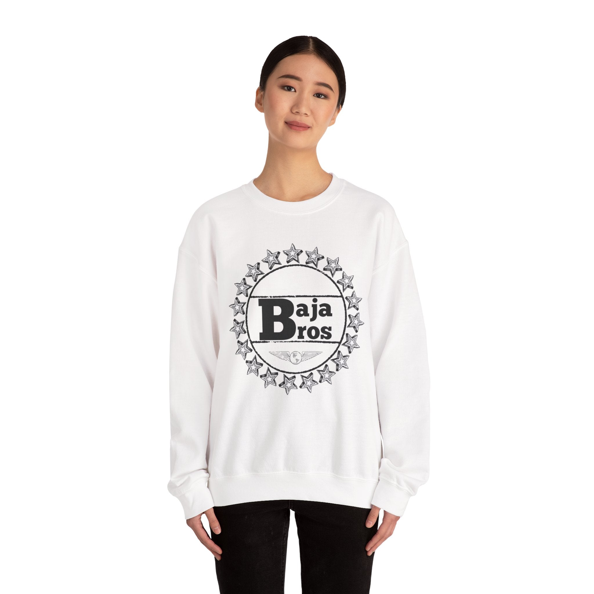 Baja Bros Sweatshirt | Unisex Crewneck, Cozy Gift, Casual Wear, Graphic Pullover, Perfect for Friends & Family