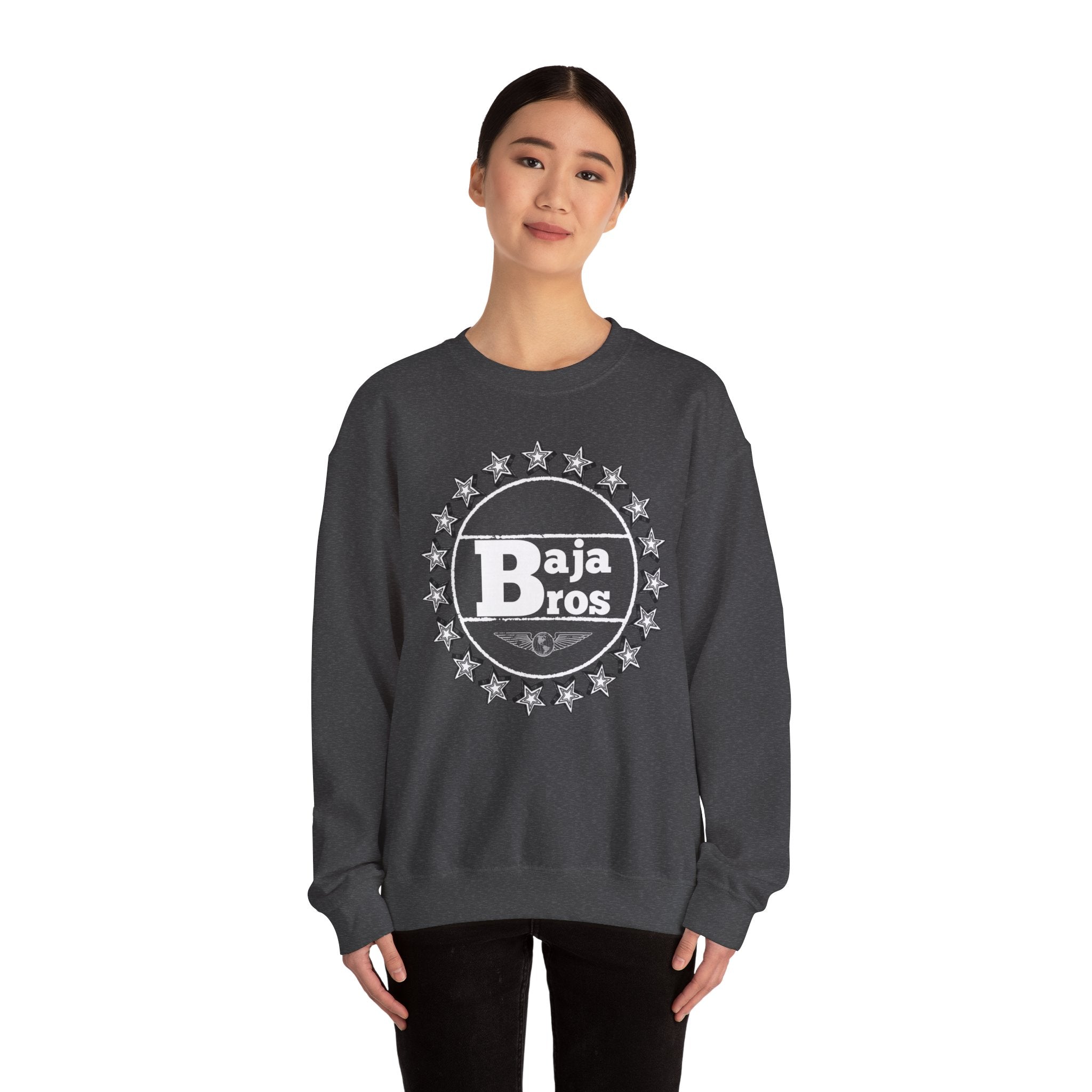 Baja Bros Sweatshirt | Unisex Crewneck, Cozy Gift, Casual Wear, Graphic Pullover, Perfect for Friends & Family