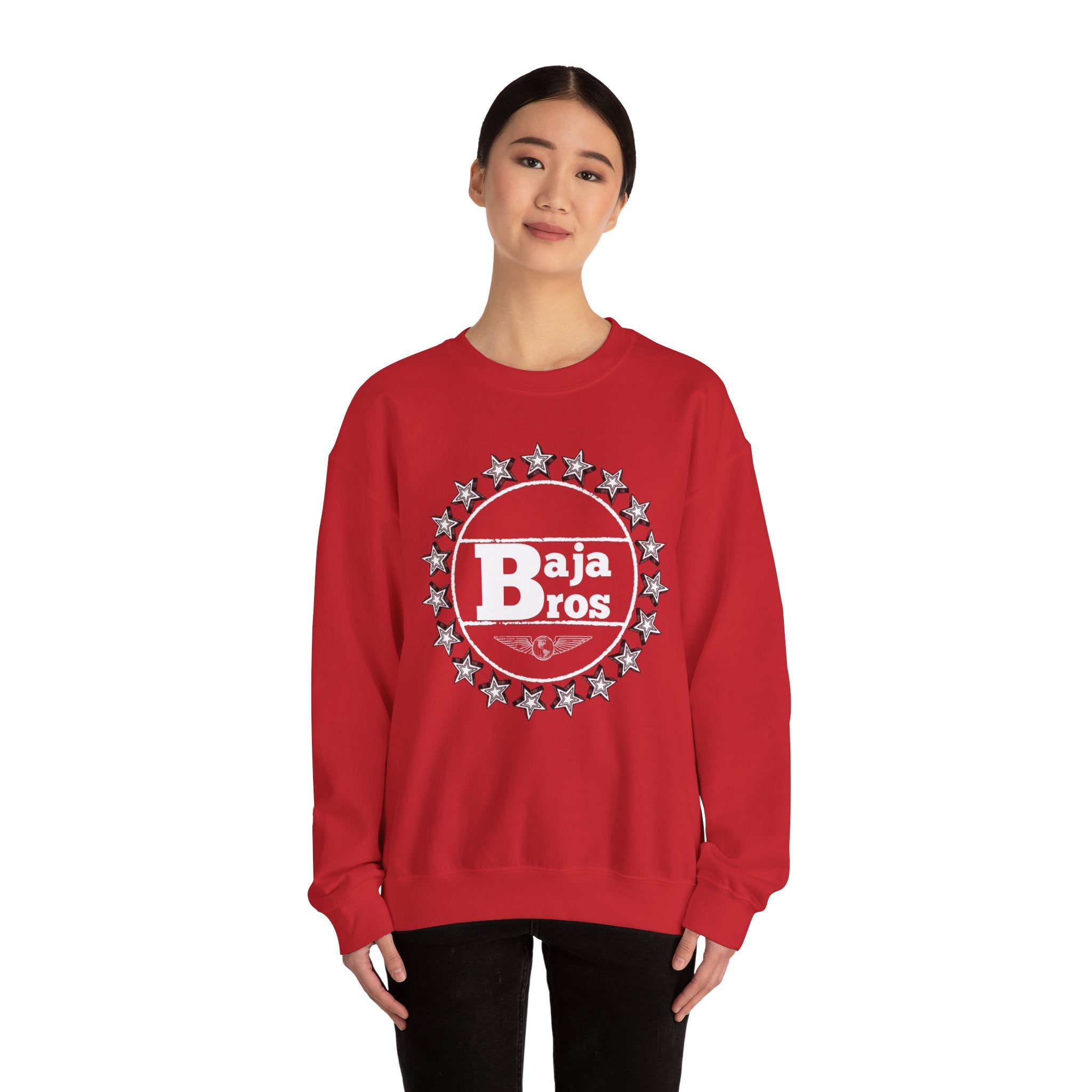 Baja Bros Sweatshirt | Unisex Crewneck, Cozy Gift, Casual Wear, Graphic Pullover, Perfect for Friends & Family