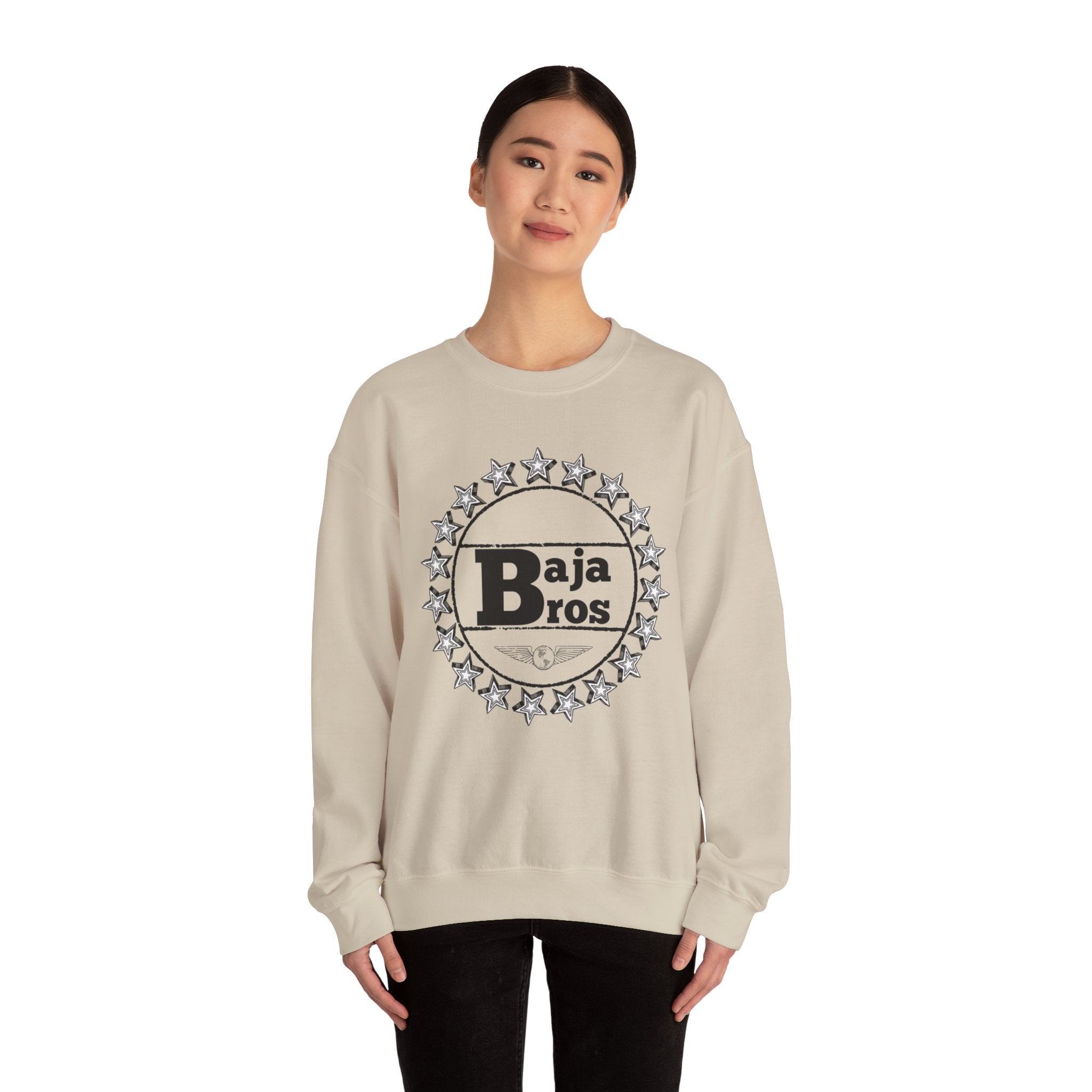 Baja Bros Sweatshirt | Unisex Crewneck, Cozy Gift, Casual Wear, Graphic Pullover, Perfect for Friends & Family